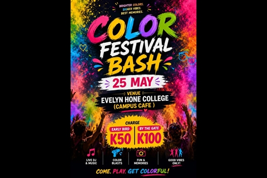 JOHNZING EVENTS (001) PRESENTS THE COLOR FESTIVAL